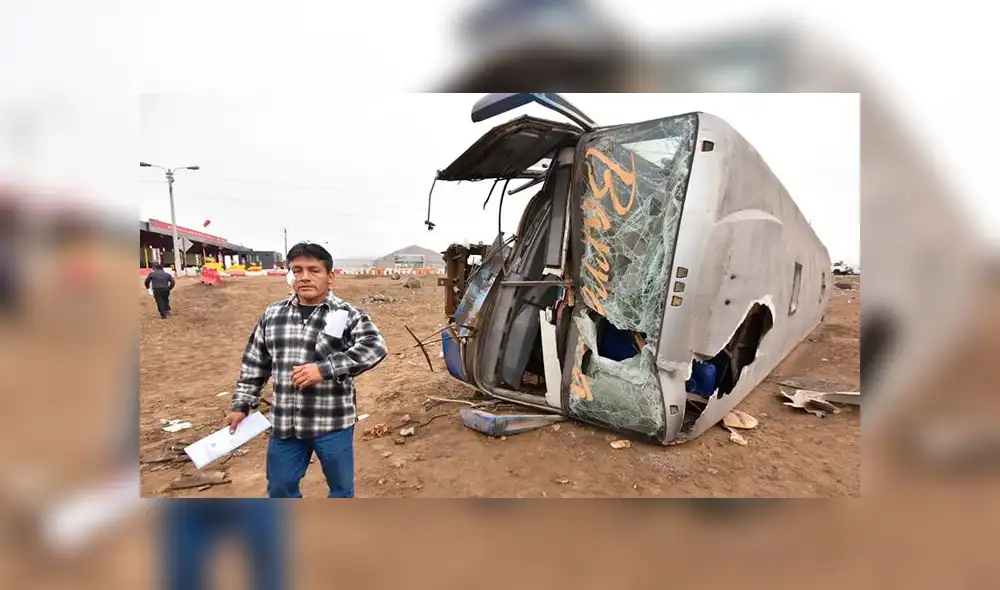 Accidente en Pasamayo