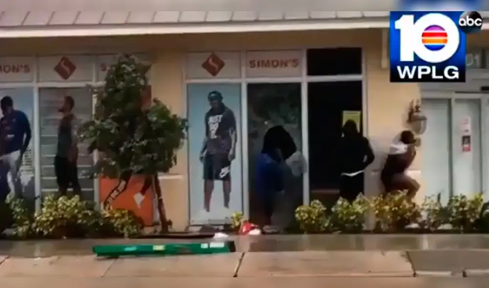 Huracán Irma: ciudadanos saquean tienda en Fort Lauderdale [VIDEO]