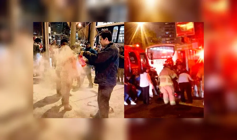 Miraflores: el estado de salud de los pasajeros del bus siniestrado