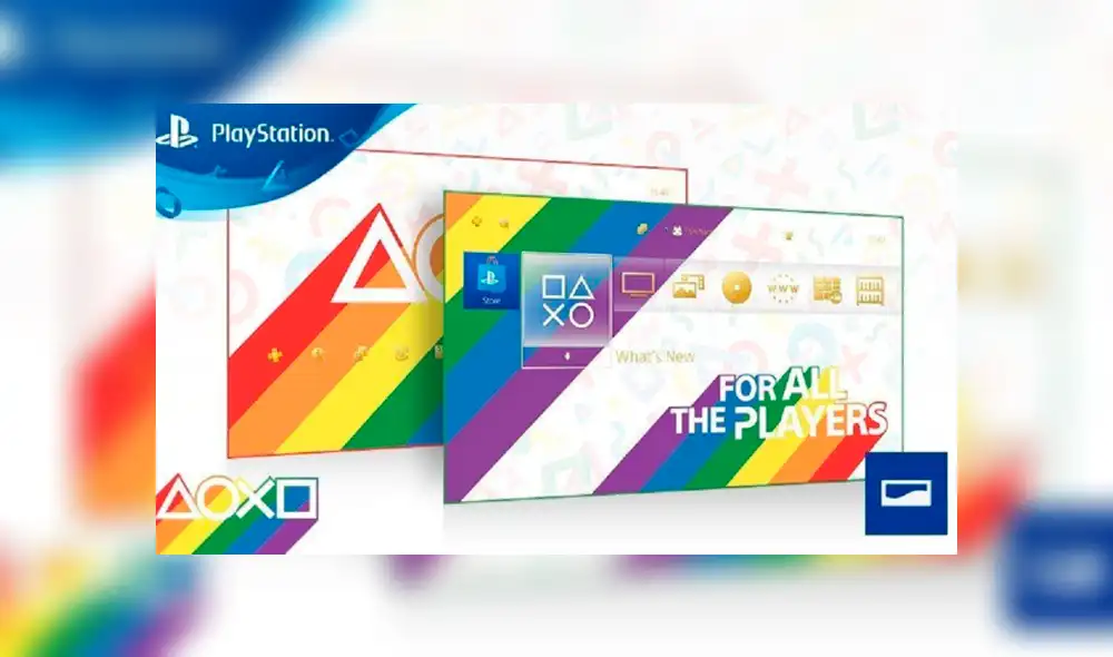PS4: regalan tema por mes del orgullo gay.