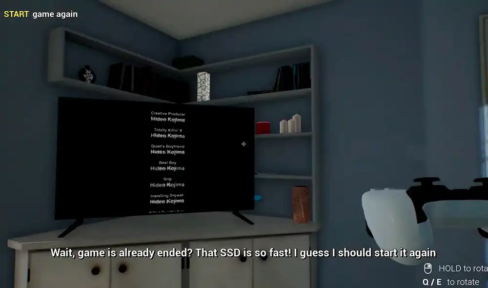 PS5 Simulator fue creado por el desarrollador Alex Grade. Foto captura: YouTube