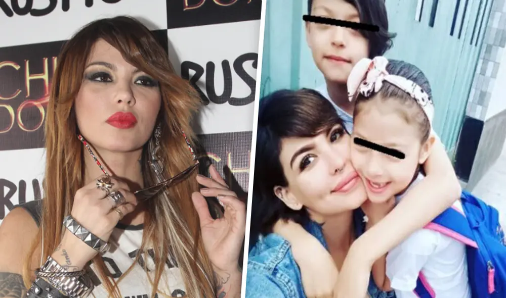 La modelo Angie Jibaja culpa al sistema de separarla injustamente de sus hijos. Foto: Composición. La modelo Angie Jibaja culpa al sistema de separarla injustamente de sus hijos. Foto: Composición.