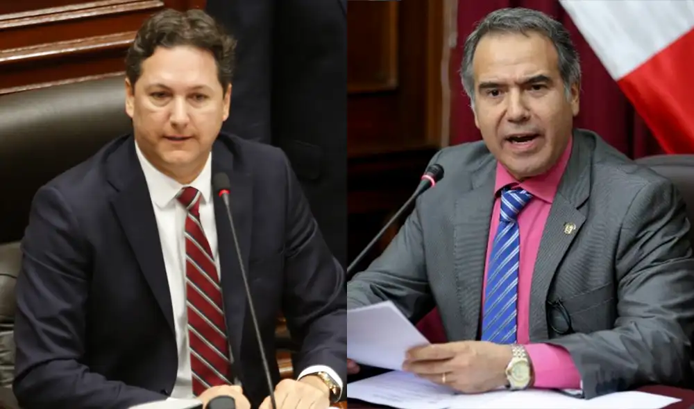 Petrozzi y Salaverry coincidieron en Fuerza Popular, pero renunciaron tras serios desacuerdos. Composición: La República. Petrozzi y Salaverry coincidieron en Fuerza Popular, pero renunciaron tras serios desacuerdos. Composición: La República.