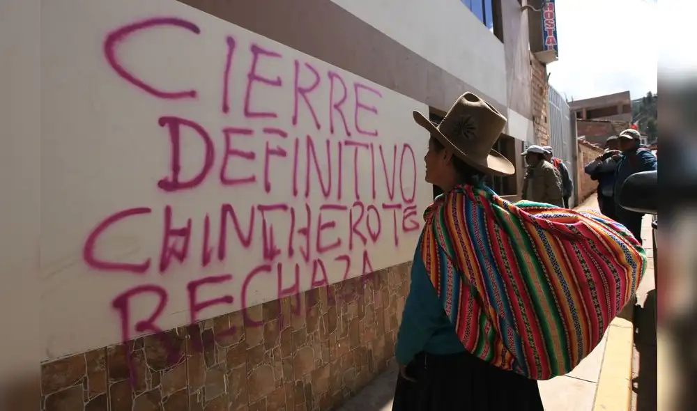 Cusco inicia huelga indefinida exigiendo el aeropuerto Chinchero Cusco inicia huelga indefinida exigiendo el aeropuerto Chinchero