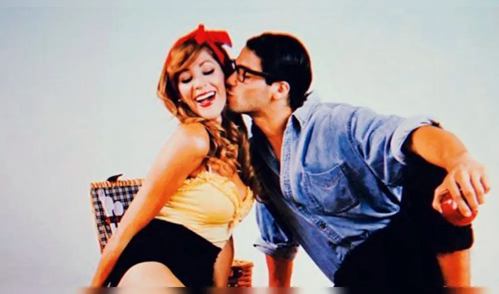 Guty Carrera y su madre.