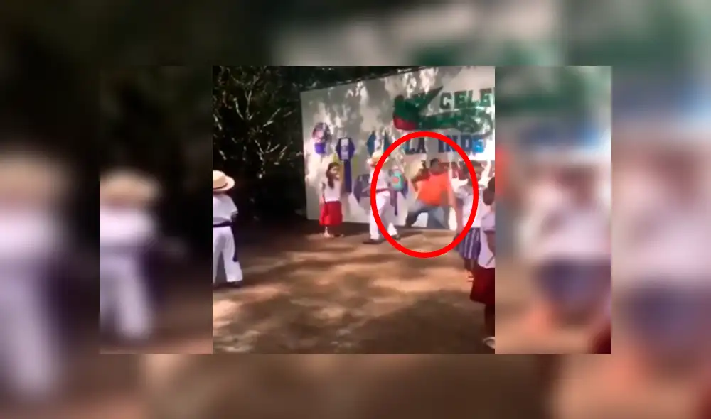 En Facebook, unos niños participaban de una actuación y no imaginaron que ocurriría un incidente. En Facebook, unos niños participaban de una actuación y no imaginaron que ocurriría un incidente.