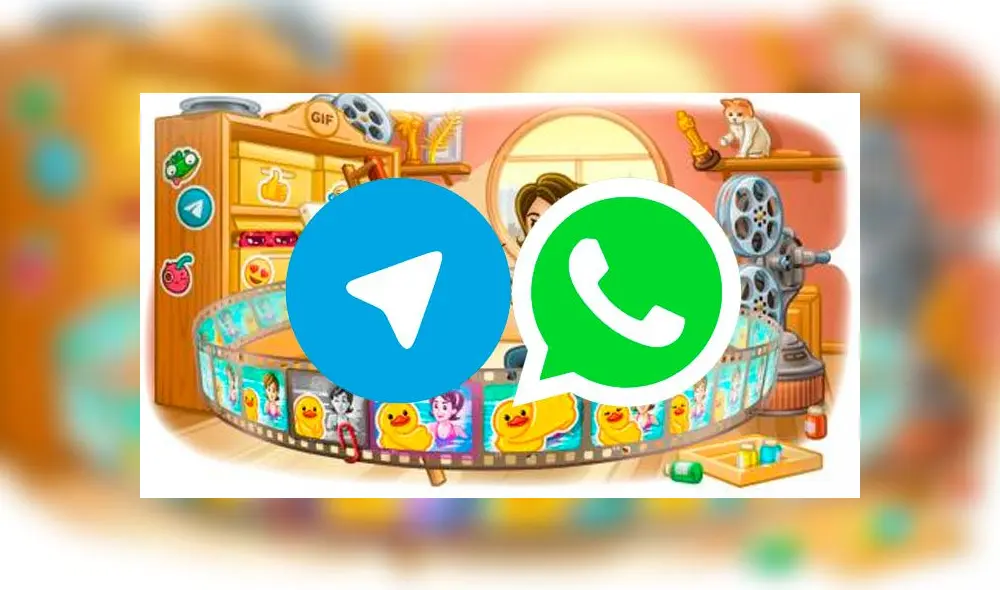 En Telegram, rival de WhatsApp, al enviar video o foto los usuarios podrán añadir stickers.