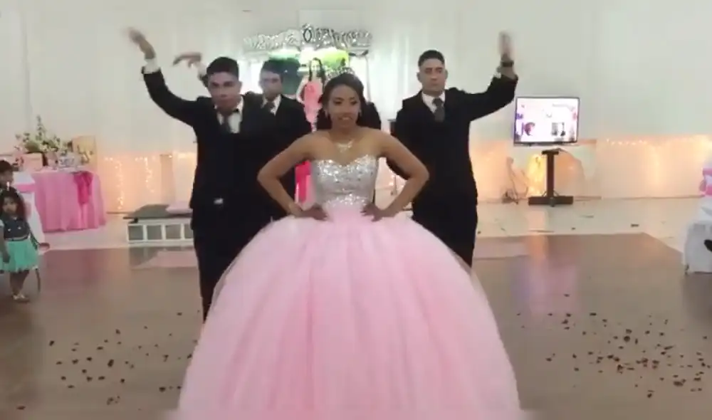 Facebook: Quinceañera impactó con singular baile de 'Scooby Doo Papa'