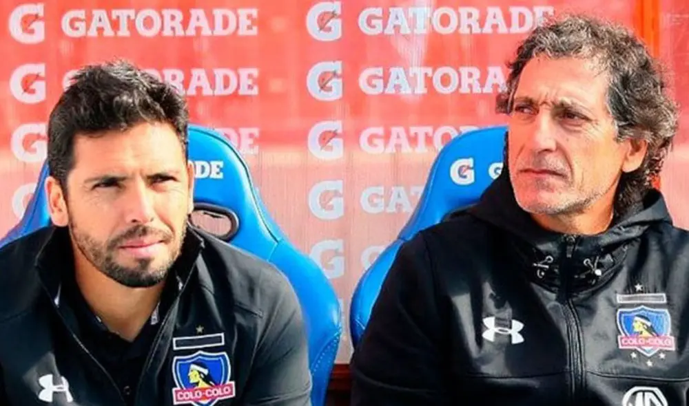 Fernando Gutiérrez trabajó al lado de Mario Salas por 7 años. La última vez que estuvieron juntos fue en Colo Colo. Foto: Colo Colo.