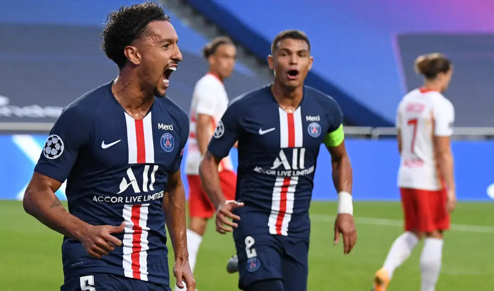 Marquinhos abrió el marcador para el PSG. (Créditos: AFP) Marquinhos abrió el marcador para el PSG. (Créditos: AFP)