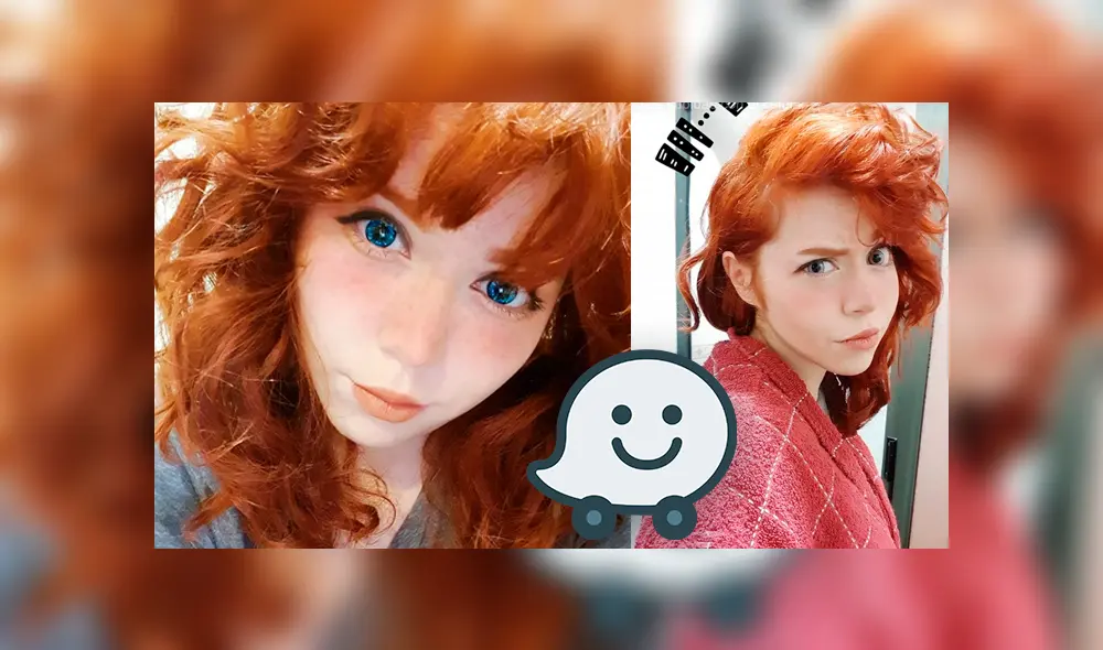 Facebook viral: chica pelirroja sorprende con su perfecta imitación a la voz del asistente de 'Waze' [VIDEO]
