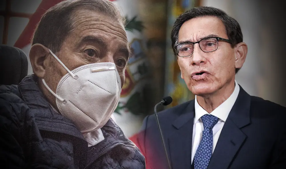 Walter Martos aseguró que mellar la imagen del presidente Martín Vizcarra afecta al país a nivel internacional. Composición: Gerson Cardoso/La República.