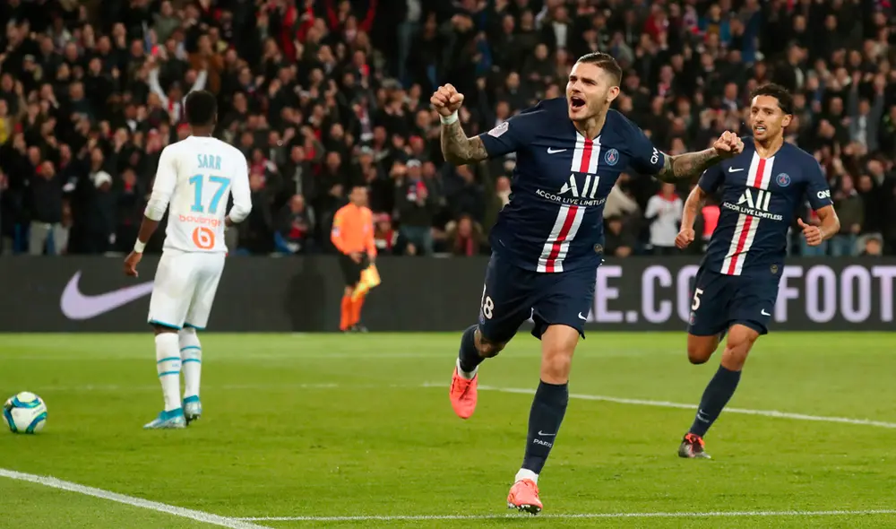 Sigue aquí EN VIVO ONLINE el PSG vs. Olympique Marsella por la jornada 11 de la Ligue 1 2019-2020. | Foto: EFE