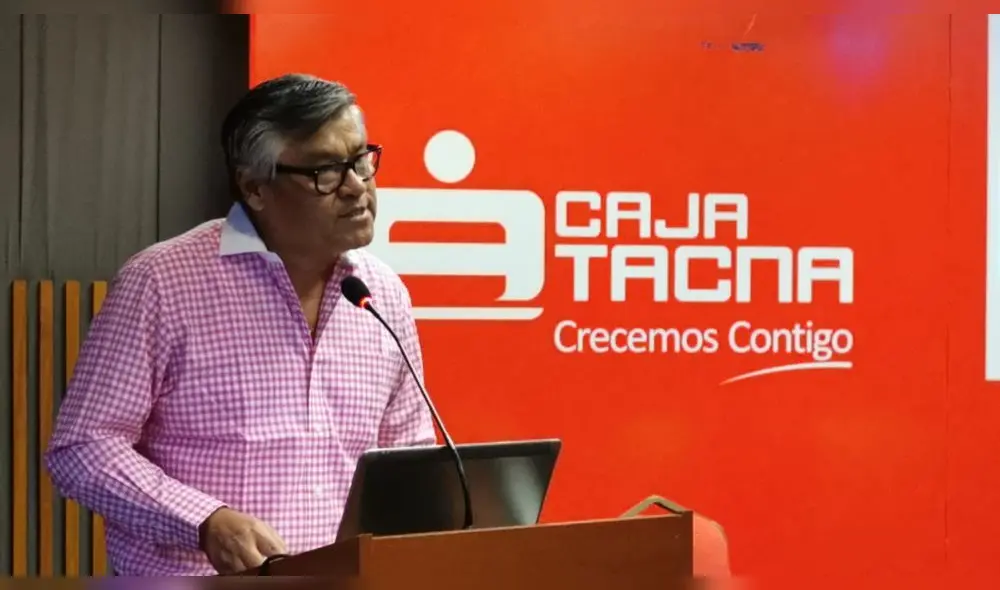 Presidente de directorio de Caja Tacna, Jesús Arenas Carpio.