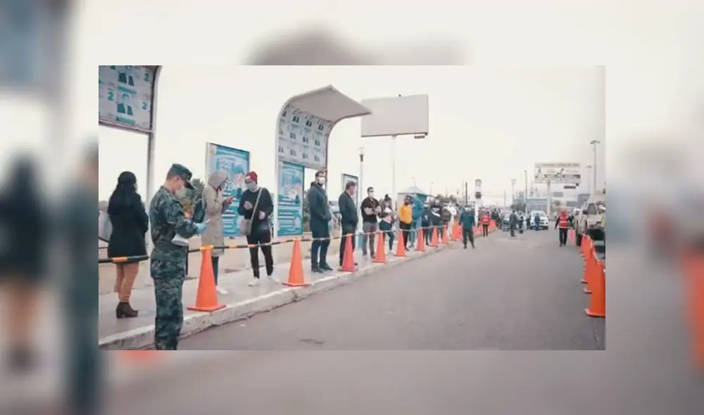 A los casos positivos se le entregó un tratamiento médico y se les indicó el aislamiento domiciliario. (Foto: Captura de video / Gobierno Regional del Callao) A los casos positivos se le entregó un tratamiento médico y se les indicó el aislamiento domiciliario. (Foto: Captura de video / Gobierno Regional del Callao)