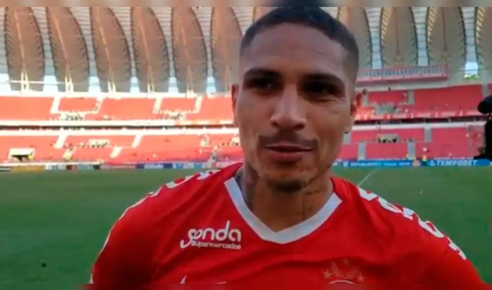 Paolo Guerrero habló sobre su contrato con el Inter de Porto Alegre y el interés de Boca Juniors.