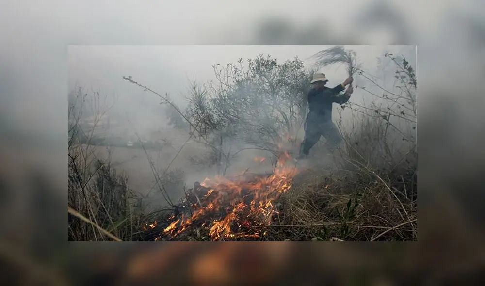 Cusco es la región con más incendios forestales en el Perú