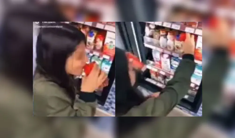 Una adolescente se presentó como la responsable del hecho y pidió disculpas por él. Fuente: TikTok. Una adolescente se presentó como la responsable del hecho y pidió disculpas por él. Fuente: TikTok.