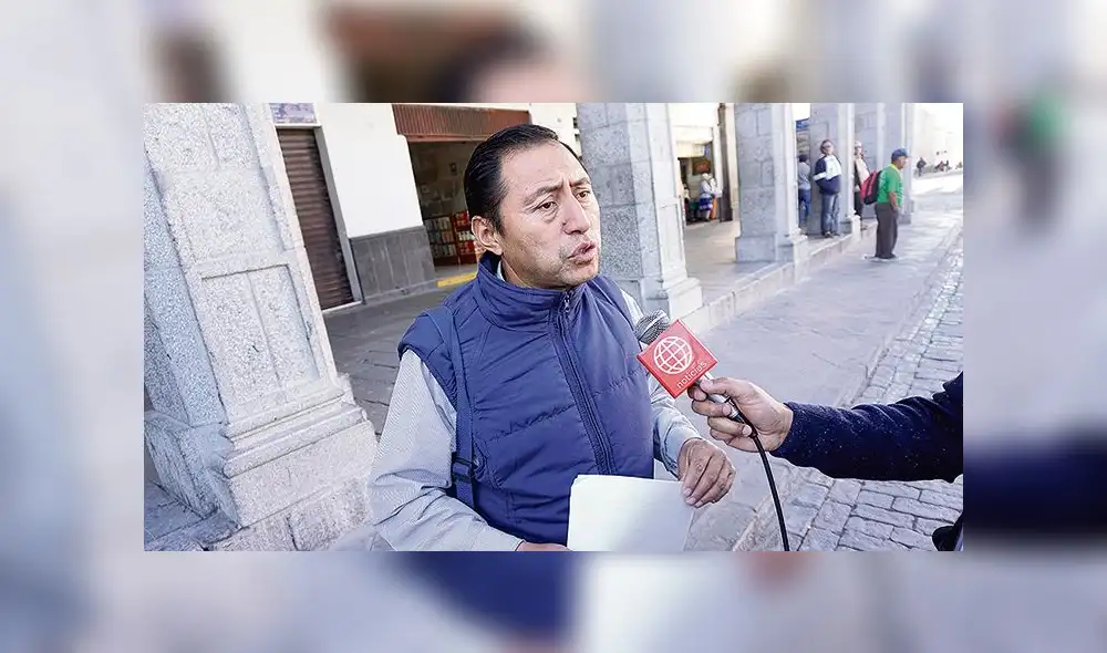 Suter pide a Región dinero para pagar deuda social en Arequipa