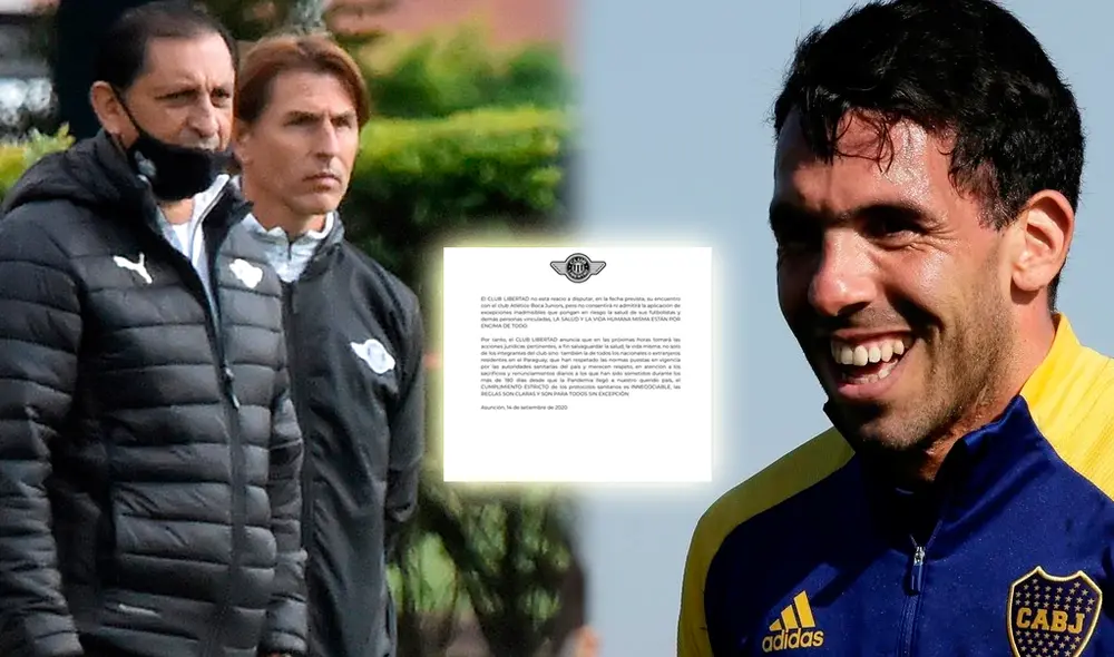 Libertad de Paraguay presentará reclamo a la Conmebol contra Boca Juniors. (FOTO: AFP/Composición La República).