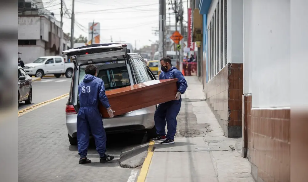 mortalidad en Arequipa. En los últimas semanas, se reportaron más de de 16 fallecidos por Covid.19.