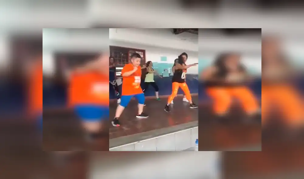 En Facebook, un pequeño enseñó un baile a las madres de sus compañeros y se movieron al ritmo de reggaetón.