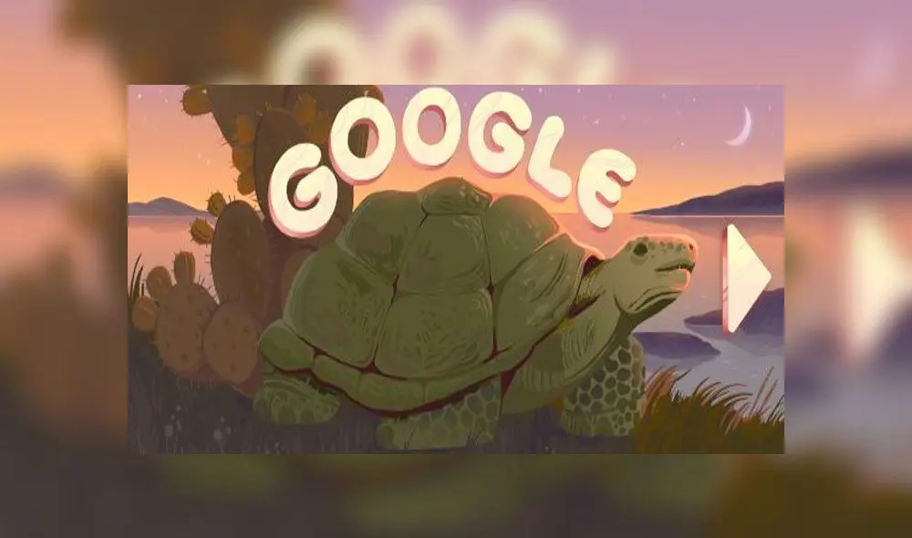 Doodle de Google para conmemorar a Islas Galápagos este 31 de mayo. Foto: Captura Google. Doodle de Google para conmemorar a Islas Galápagos este 31 de mayo. Foto: Captura Google.