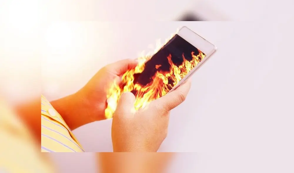 La alta temperatura puede dañar tu smartphone. La alta temperatura puede dañar tu smartphone.