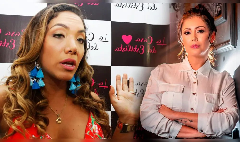 Karla Tarazona responde a Isabel Acevedo por negar que obligó a Christian Domínguez a elegir entre su hijo y ella. Foto: Composición