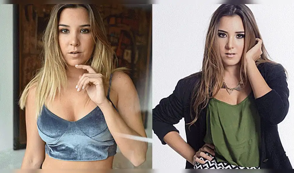 Alessandra Fuller luce sensual top que casi le juega una mala pasada en la preventa de América TV [VIDEO]