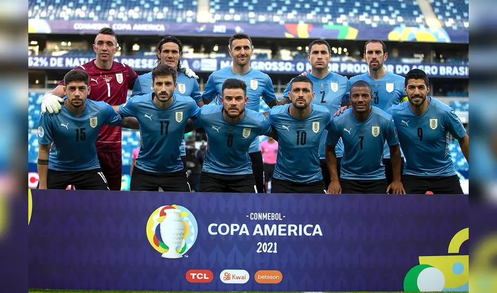 Perú vs Uruguay: Posible alineación de la selección 'charrúa'. Foto: Conmebol
