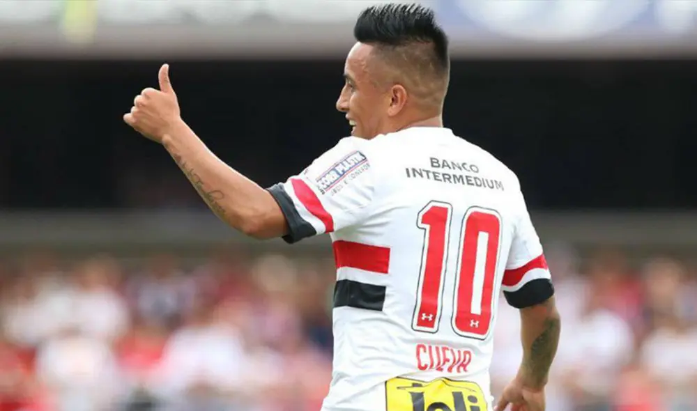 'Aladino' jugó en total 87 partidos y marcó 20 goles con el club brasileño. Foto: Sao Paulo. 'Aladino' jugó en total 87 partidos y marcó 20 goles con el club brasileño. Foto: Sao Paulo.