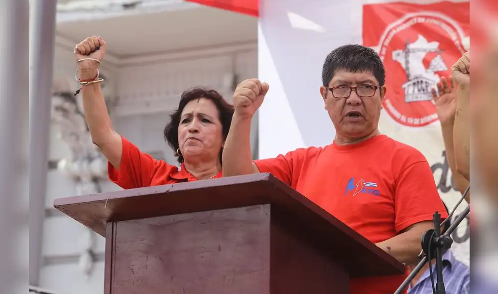 CGTP conmemora con marcha el "Día del Trabajo" [FOTOS]