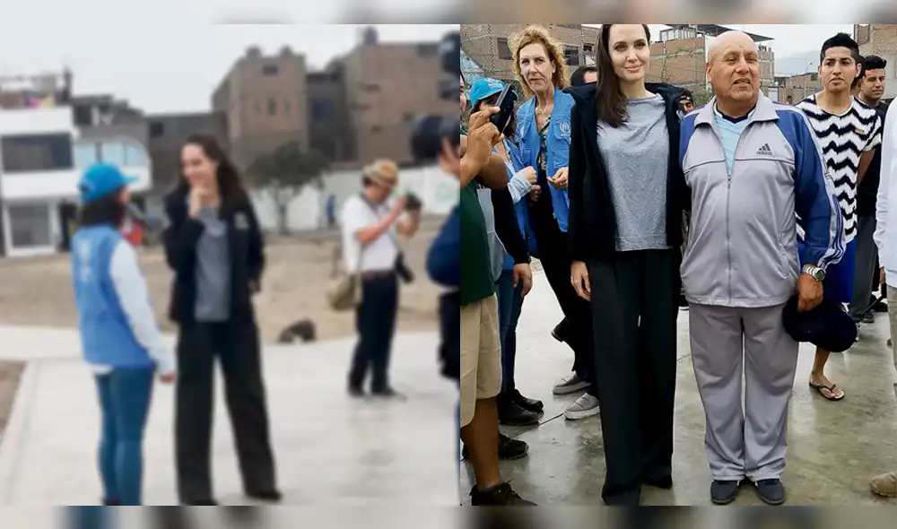 Angelina Jolie, la estrella y activista en Perú