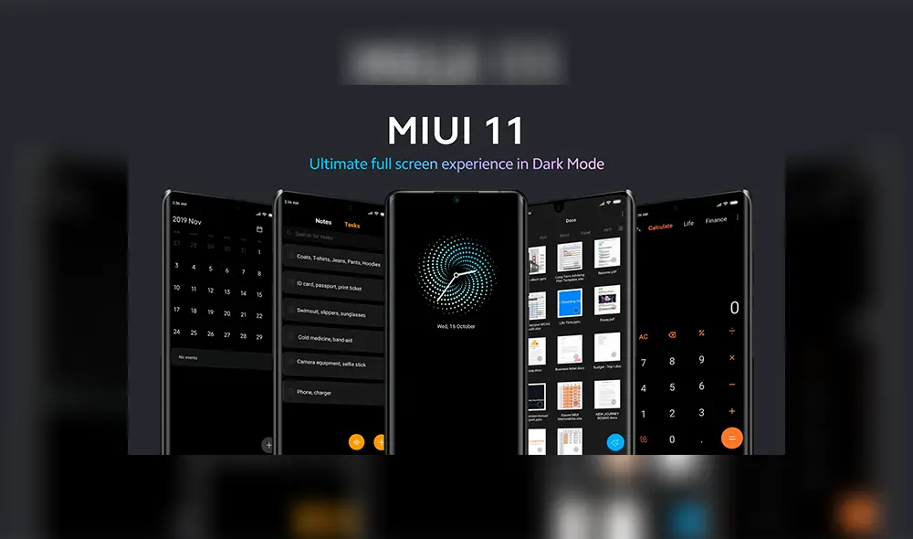 El Xiaomi Mi Note 10 llega con MIUI 11.