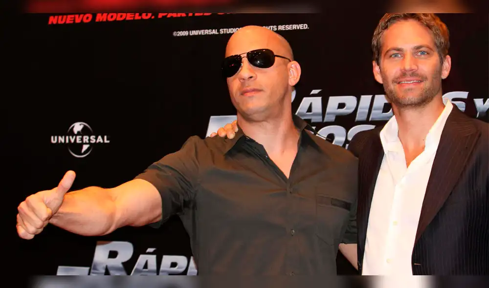 Vin Diesel conmueve en Instagram con triste mensaje a 5 años de la muerte de Paul Walker