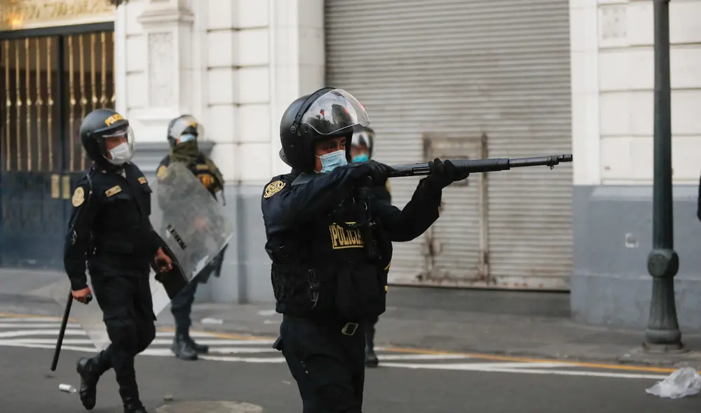 PNP explicó que las balas de plomo no están contempladas en su protocolo de intervención. Foto: Antonio Melgarejo / La República