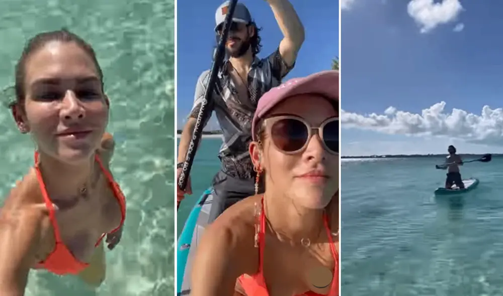 Anahí de Cárdenas se fue de viaje a las Bahamas con Elías Maya. Foto: Anahí de Cárdenas/Instagram