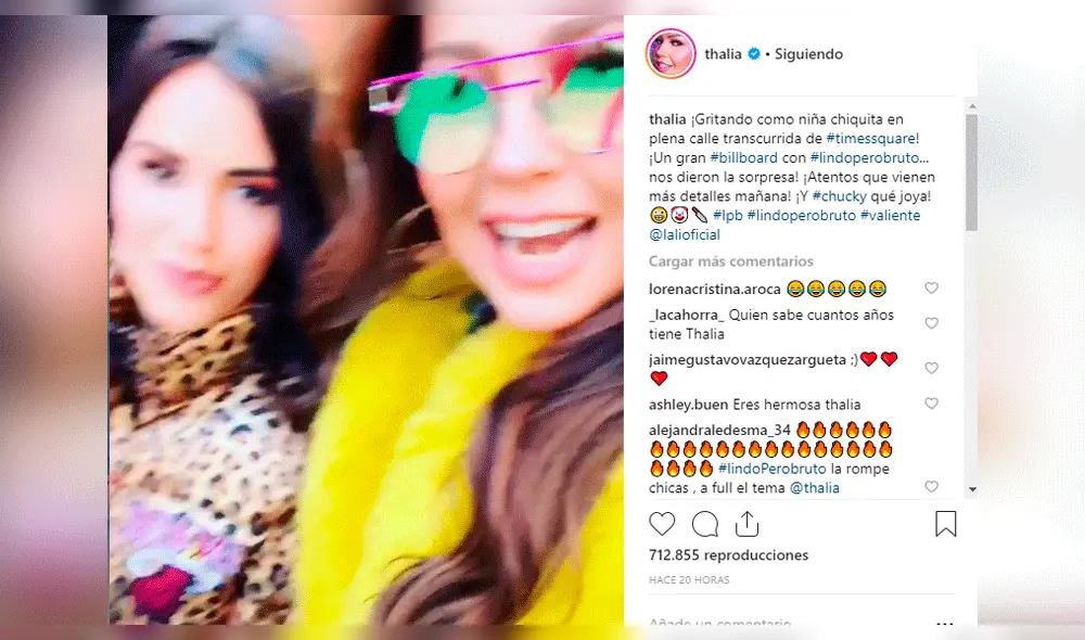 Thalía y Lali Espósito tuvieron inesperado encuentro con Chucky 