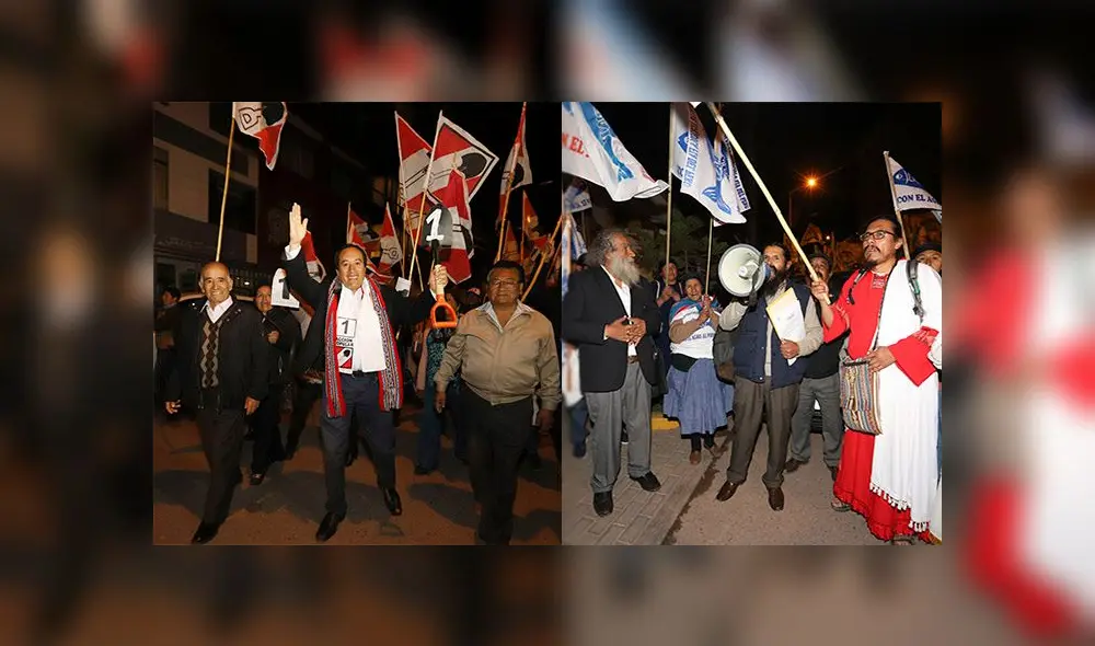 Jorge Vásquez de Acción Popular llegaría al Congreso. El Frepap tendrá un representante en Cusco.