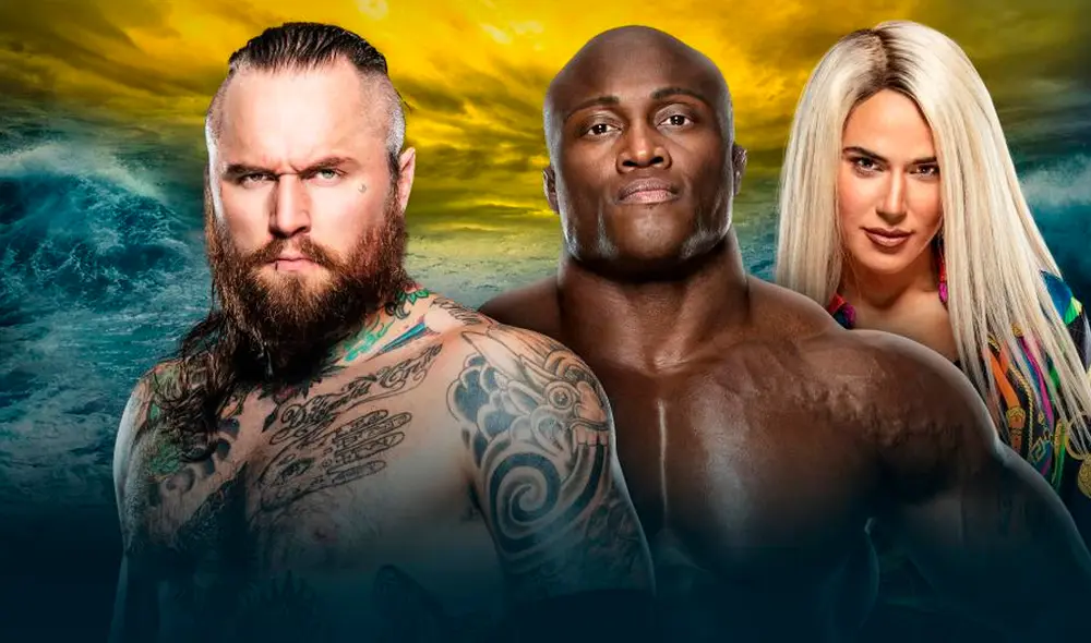 Aleister Black vs. Bobby Lashley en WWE WrestleMania 36. Foto: WWE