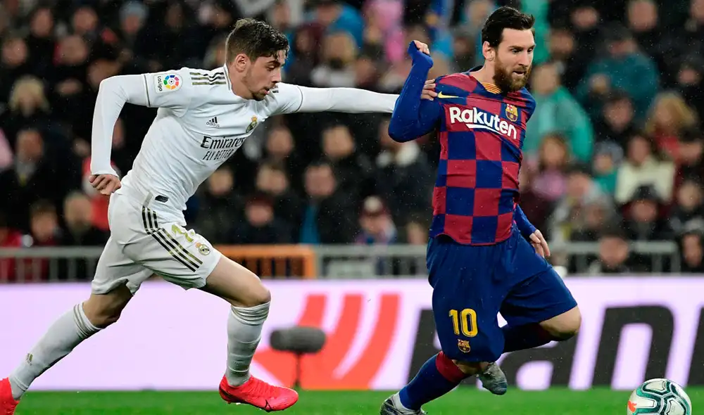 Barcelona y Real Madrid juegan este sábado por la fecha 7 de LaLiga Santander. Foto: AFP
