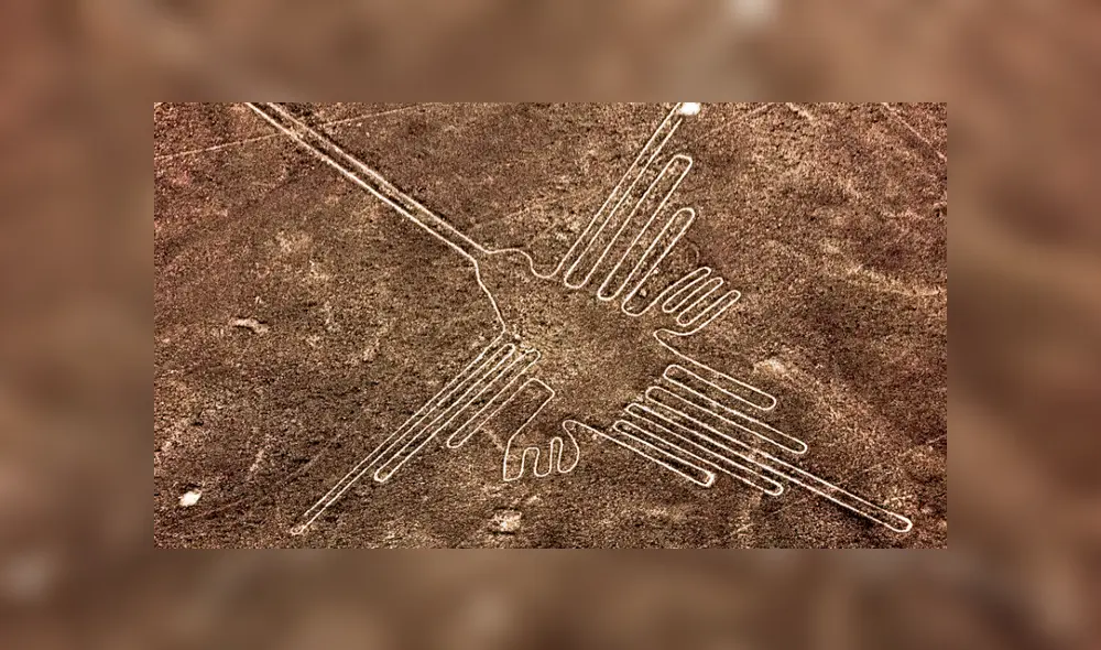 Línea de nazca del colibrí sirvió de inspiración para crear a Sigilyph
