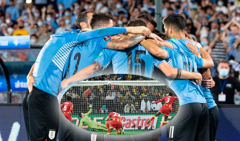 Uruguay clasificó como 3° de Conmebol a Qatar 2022. Foto: Composición-GLR/Selección Uruguaya/EFE