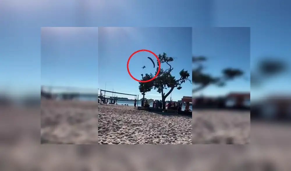 YouTube: quiso entregar regalo en paracaídas, pero acabó en el hospital 