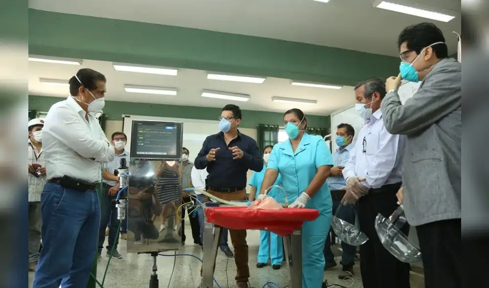 La Libertad: listo prototipo de ventilador mécanico para atender pacientes COVID-19