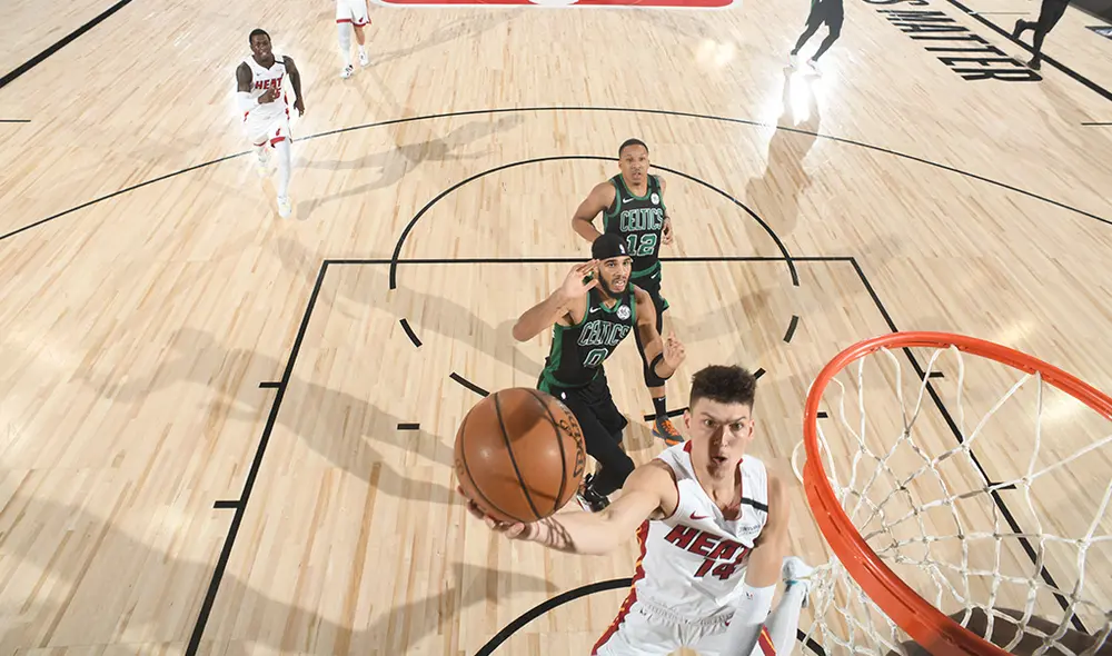 Boston Celtics vs. Miami Heat EN VIVO: sigue AQUÍ el juego 2 por la final de Conferencia Este de la NBA. Foto: AFP.