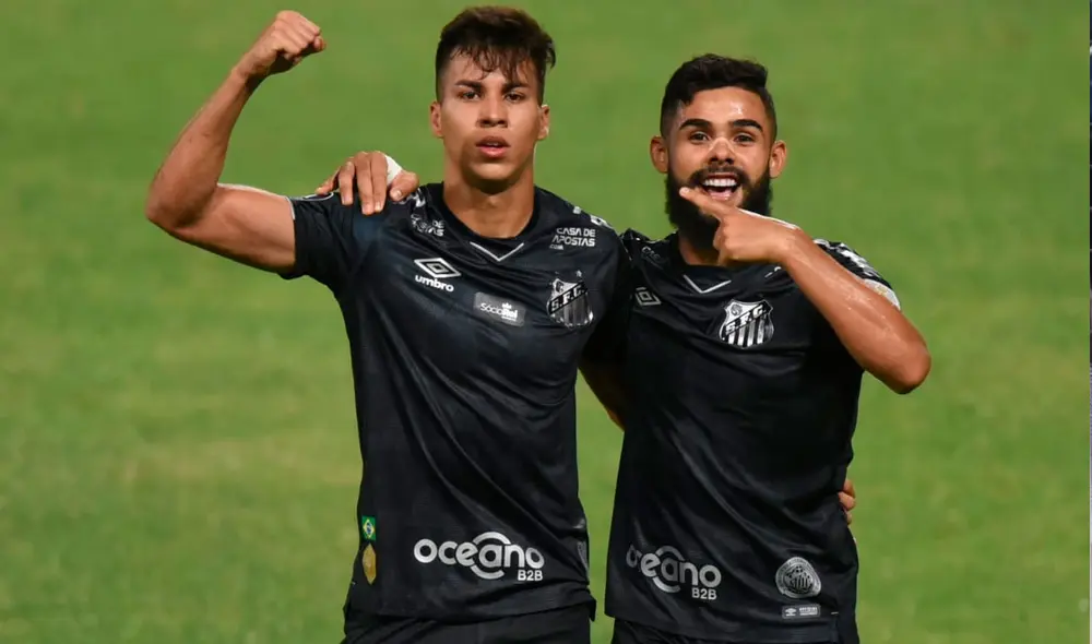Santos remontó el encuentro y venció 3-2 a Olimpia. Foto: Conmebol Libertadores Santos remontó el encuentro y venció 3-2 a Olimpia. Foto: Conmebol Libertadores