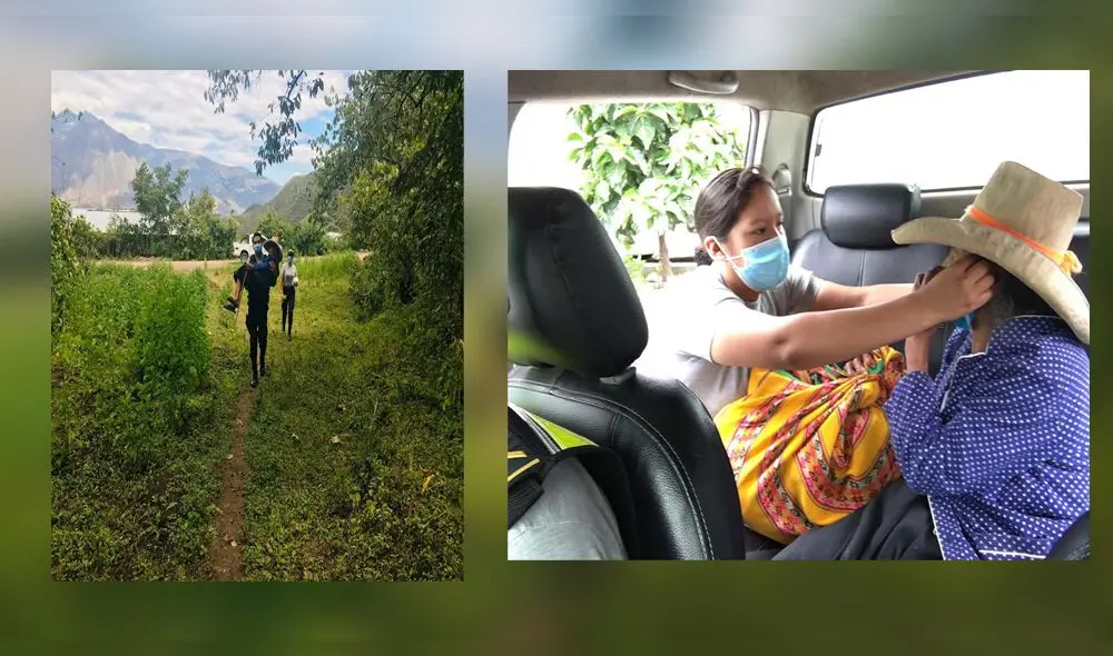 PNP lleva ayuda a ancianita de 102 años PNP lleva ayuda a ancianita de 102 años