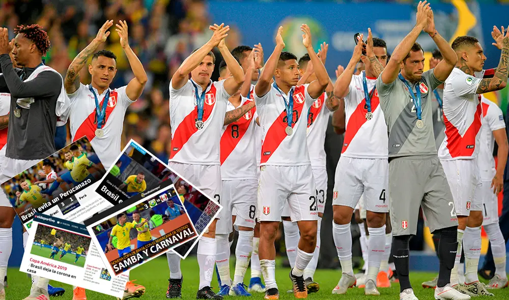Perú perdió 3-1 ante Brasil por la final de la Copa América 2019. Así reaccionó la prensa internacional.